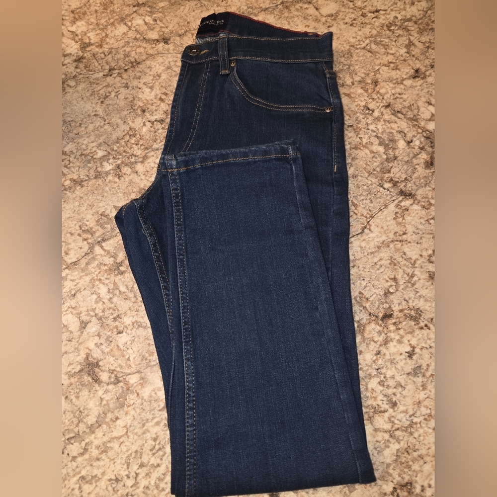 Jachs New York Tribeca Dark Blue Denim Jeans 32/30
